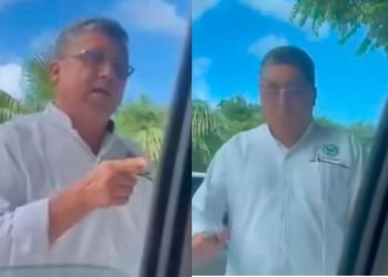 TAXISTAS AL ATAQUE: Agreden a conductor en aeropuerto de Tulum al confundirlo con Uber (VIDEO)