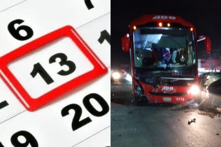 accidente viernes 13