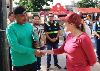 Supervisa Atenea Gómez acciones para mantener limpieza, seguridad y orden en Isla Mujeres