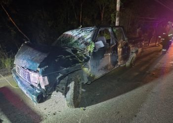 Supervisor de Red Ambiental involucrado en aparatoso choque en Arco Vial