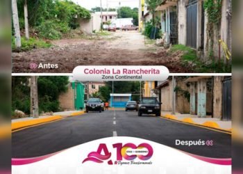 Obras mejoran calidad de vida de colonos de La Rancherita en Ciudad Mujeres
