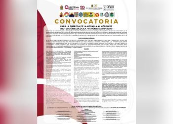 Lanzan convocatoria  para entrega de Medalla al Mérito de Protección Ecológica