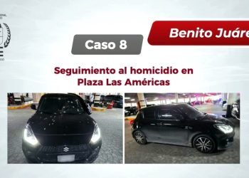 Identifican a sicarios que mataron a un hombre en el estacionamiento de plaza Las Américas
