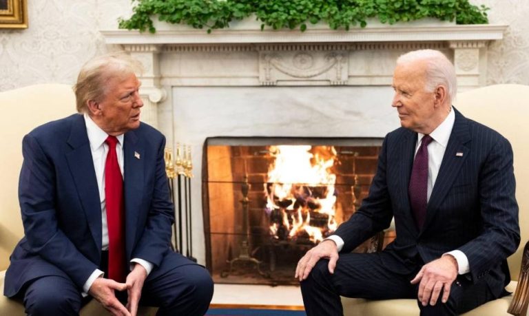 biden y trump