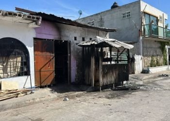 EN LA SM 76: Incendio arrasa vivienda habilitada como carpintería