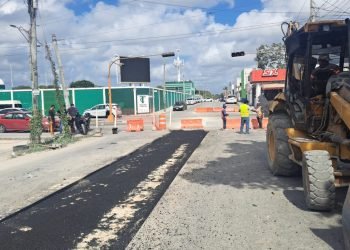 Realizan cierre de vialidades en la Ruta 4 por trabajos de Aguakan