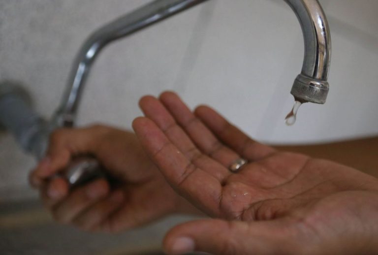corte de agua