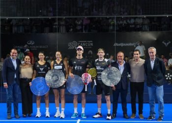 Premia Mara a ganadores del Premier Padel Cancún P2