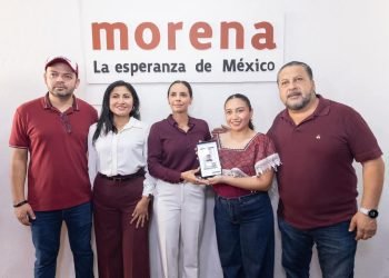 Ana Paty formaliza su afiliación en Morena