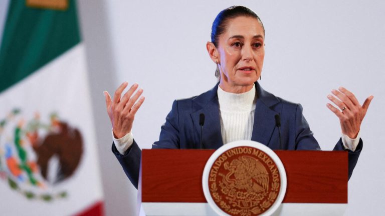 claudia sheinbaum narco