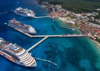 Cozumel alcanza cifra récord de cruceristas en el primer trimestre de 2025