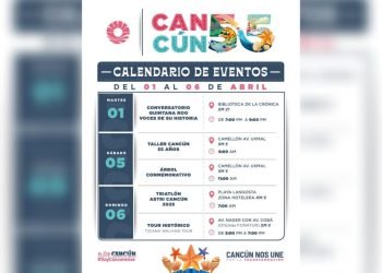AMPLIO PROGRAMA: Invitan a celebrar el 55 aniversario de Cancún