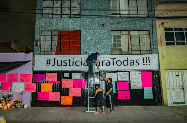 Familiares del feminicida de Iztacalco