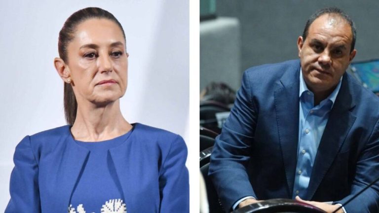 Claudia Sheinbaum protege a Cuauhtémoc Blanco