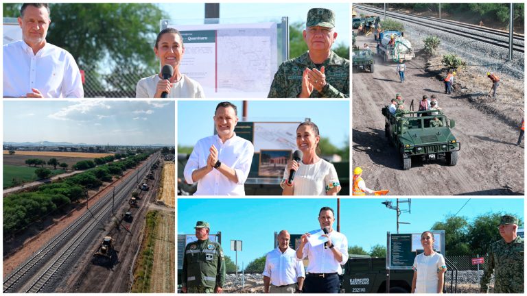 Sheinbaum inicia el tren CDMX-Querétaro