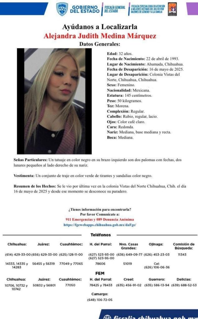Alejandra Judith fue asesinada por su pareja