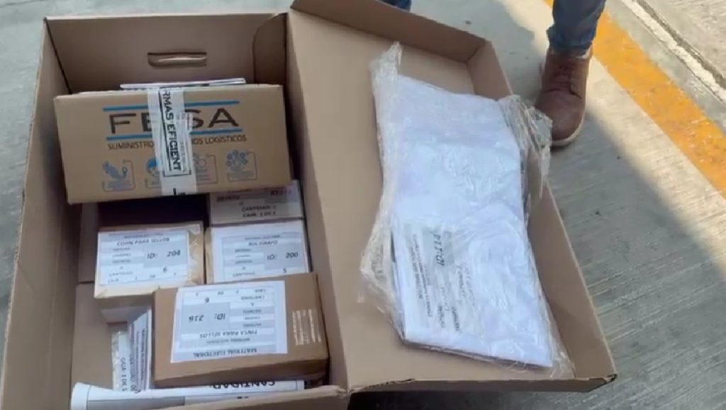 Boletas electorales robadas en Chiapas