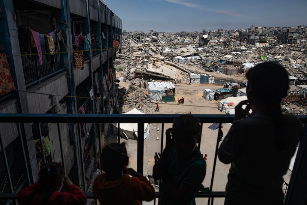 Bombardeos en Gaza
