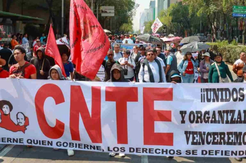 CNTE finaliza bloqueos en CDMX