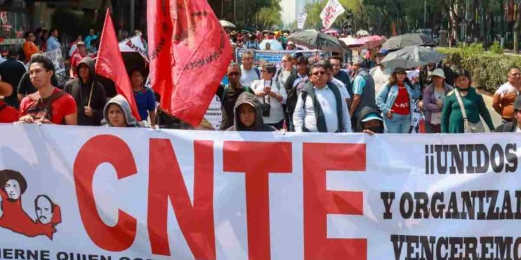 CNTE finaliza bloqueos en CDMX