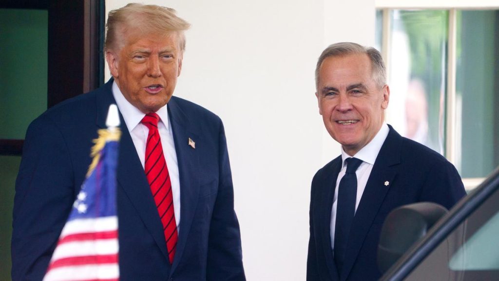 Carney niega acuerdos tras reunión con Trump
