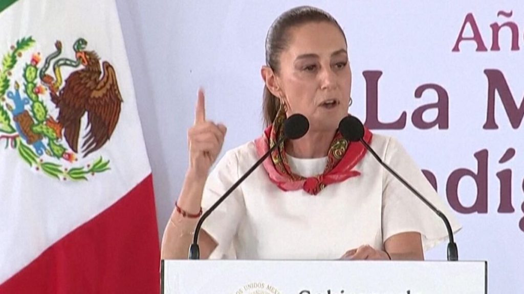 Claudia Sheinbaum rechaza a Trump