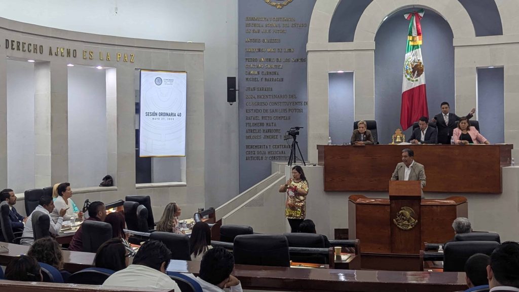 El Congreso de San Luis Potosí