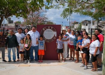 Entrega Mara el reconstruido parque “Carlos Canseco” en Cozumel