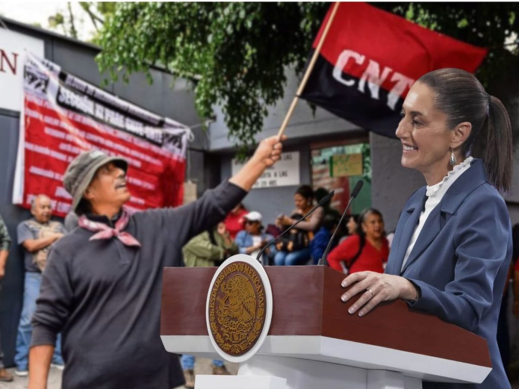 Sheinbaum cede ante la CNTE