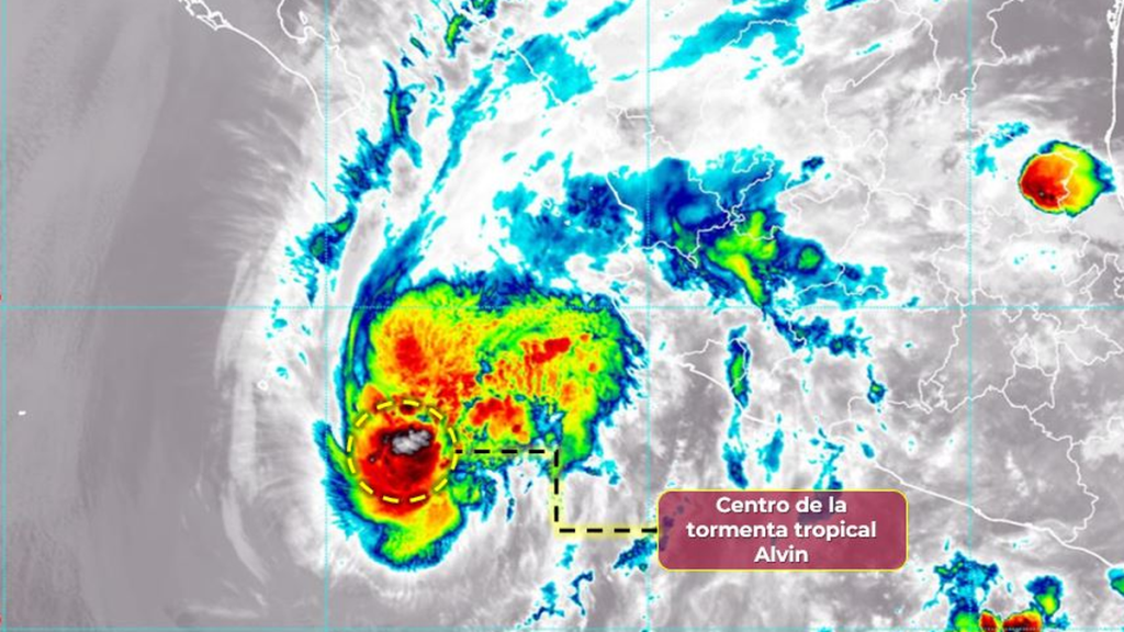 Tormenta Alvin: ¿Baja California Sur en alerta máxima?