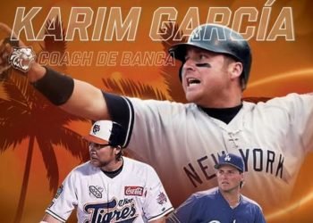 Karim García, ex jugador de Grandes Ligas se incorpora a los Tigres de Quintana Roo