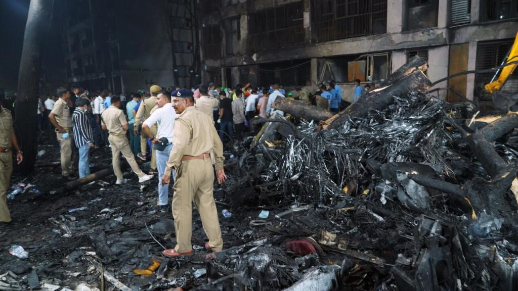 Accidente de avión en la India