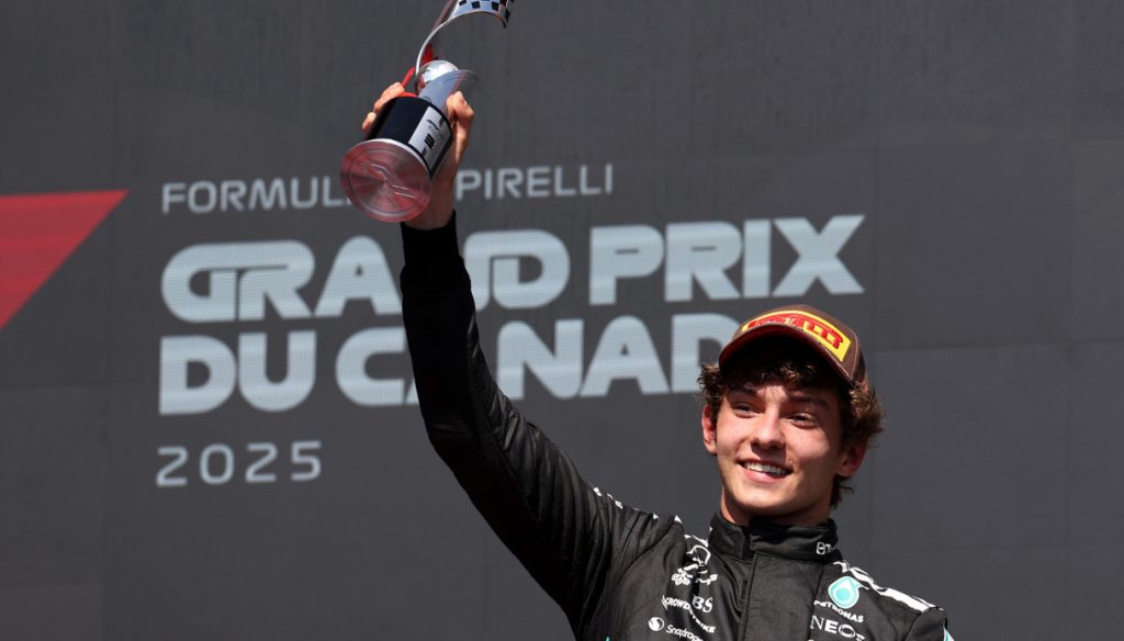 Andrea Kimi Antonelli: El novato en Mercedes llaga al Gran Premio de Austria 2025