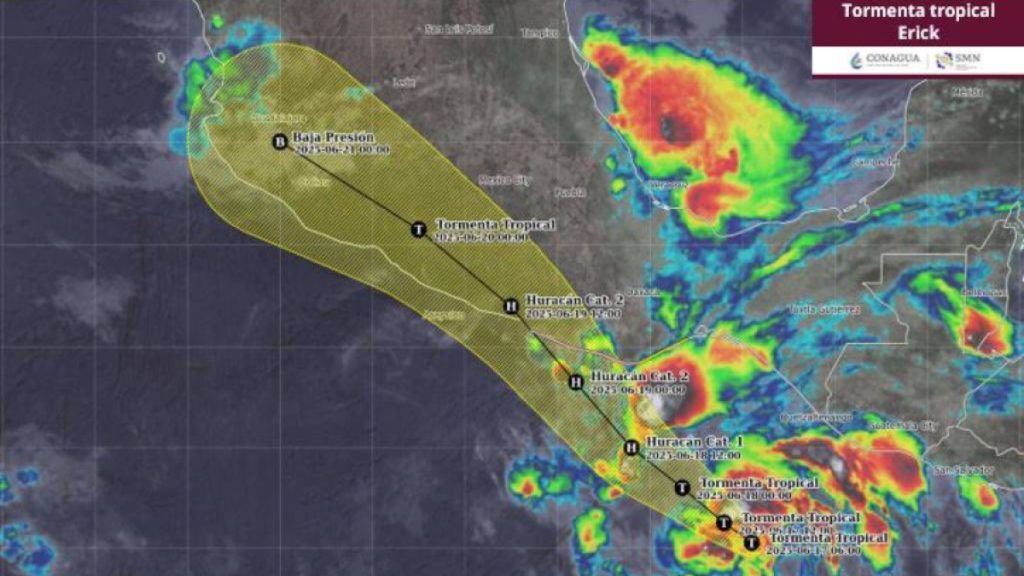 Ciclón tropical Erick: Alerta y preparación en México