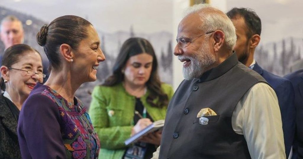 Cooperación México India en G7: Sheinbaum y Modi dialogan