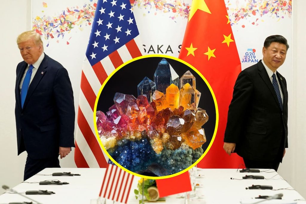 Disputa tierras raras Estados Unidos y China