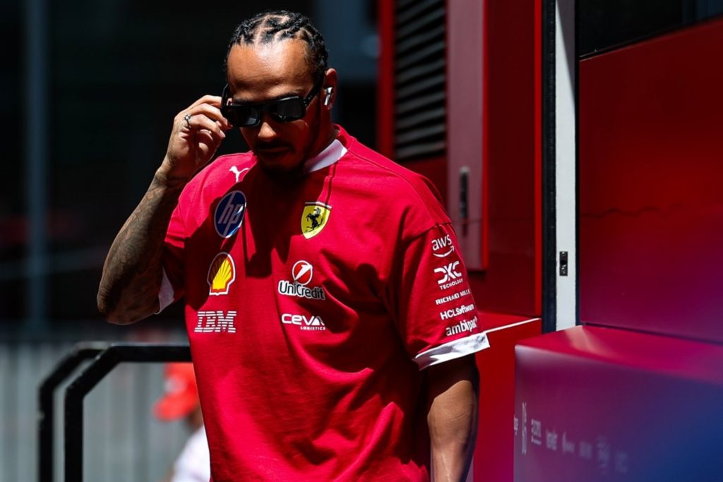 El dilema de Lewis Hamilton con Ferrari en el Gran Premio de Austria 2025