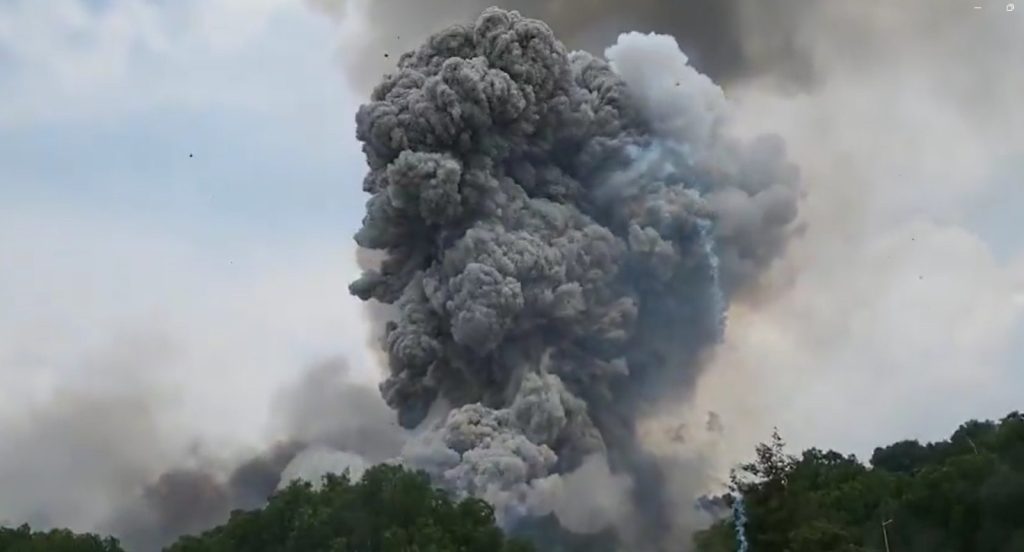 Explosión en Tultepec