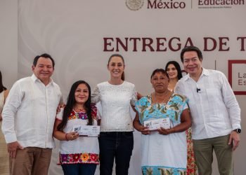 La Escuela es Nuestra llega a Izamal: Sheinbaum impulsa educación en Yucatán