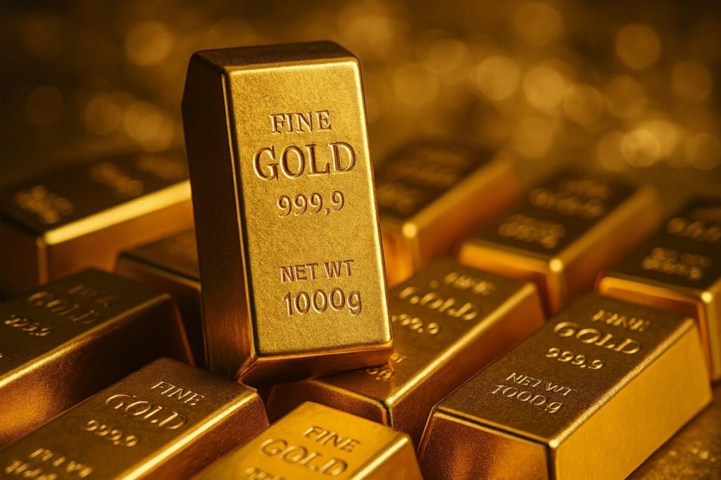 Oro gana terreno