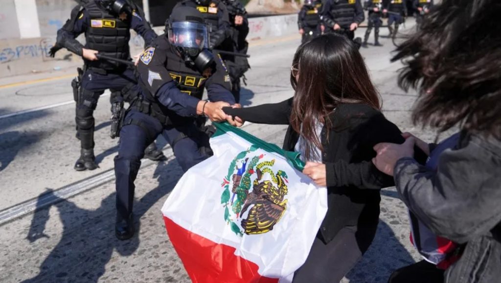 Redadas en Los Ángeles: Reclamo diplomático de Morena a EE.UU. por Trump