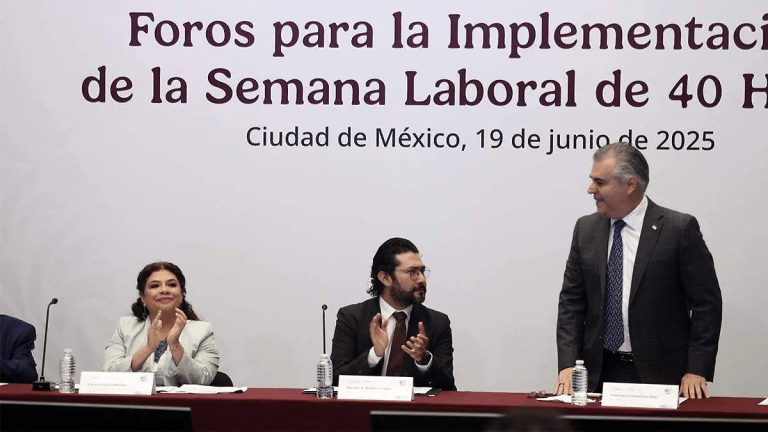 Reducción jornada laboral: STPS pide gradualidad "de calado"