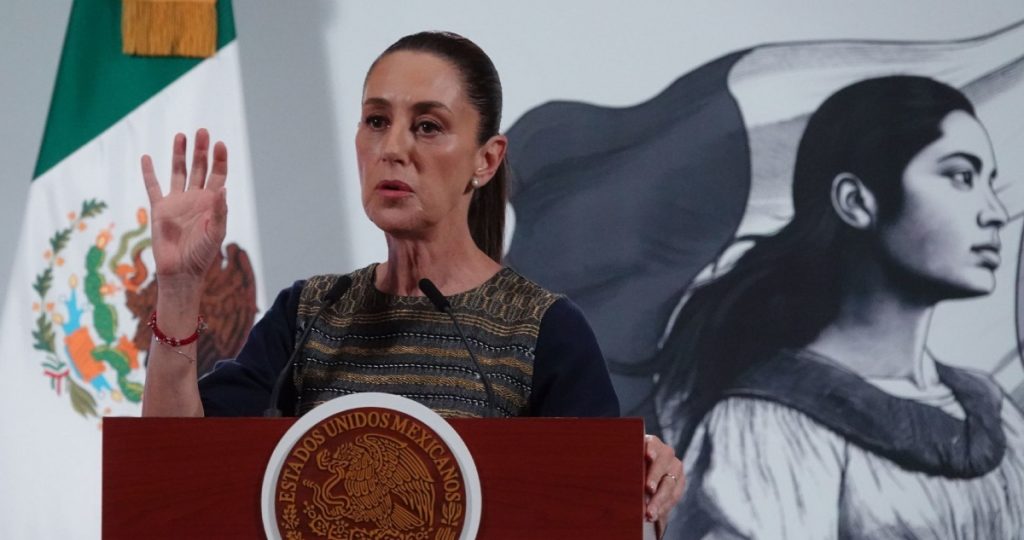 Respuesta Sheinbaum a EE.UU.: "Completamente falsa" imputación de Noem