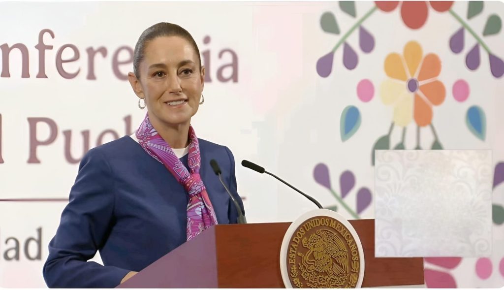 Sheinbaum celebra reaparición de AMLO
