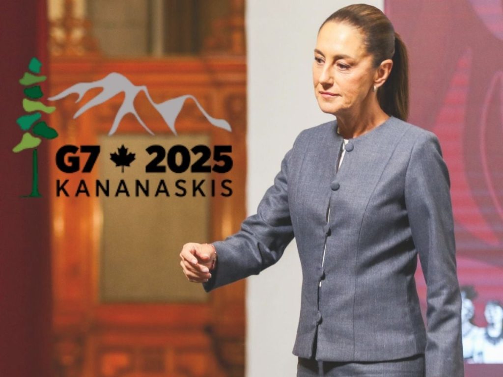 Sheinbaum en G7 Canadá