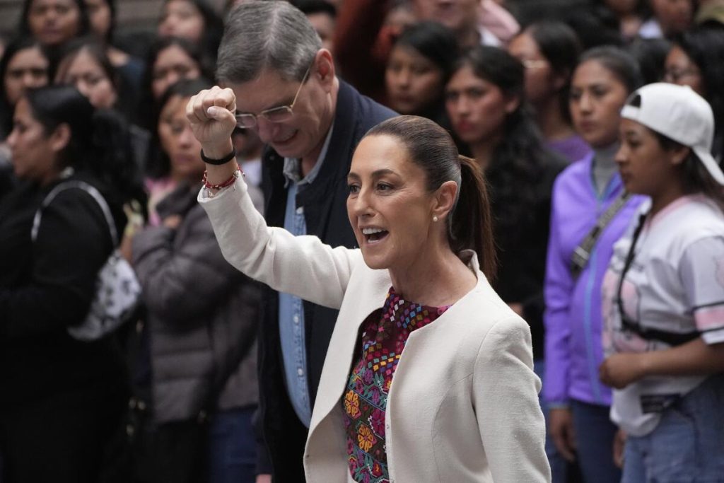 Sheinbaum refuta las afirmaciones de una derrota electoral de Morena