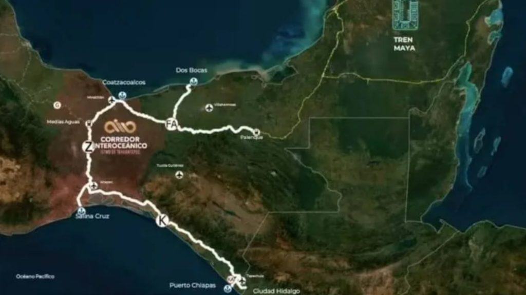 Tren Interoceánico: Conexión con Tren Maya lista