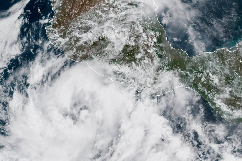 tormenta tropical Dalila se forma en el Pacífico