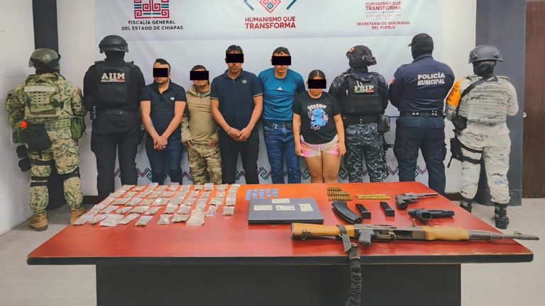 Cártel de Sinaloa: Detienen a 9 presuntos miembros en Chiapas