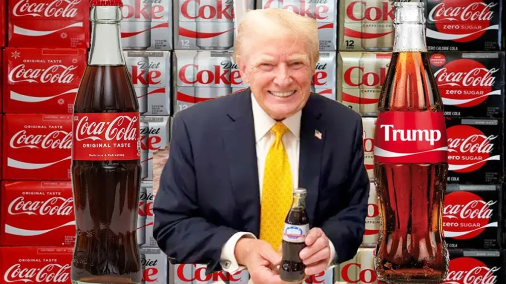 Coca-Cola cede a presiones de Donald Trump y modifica su icónica fórmula